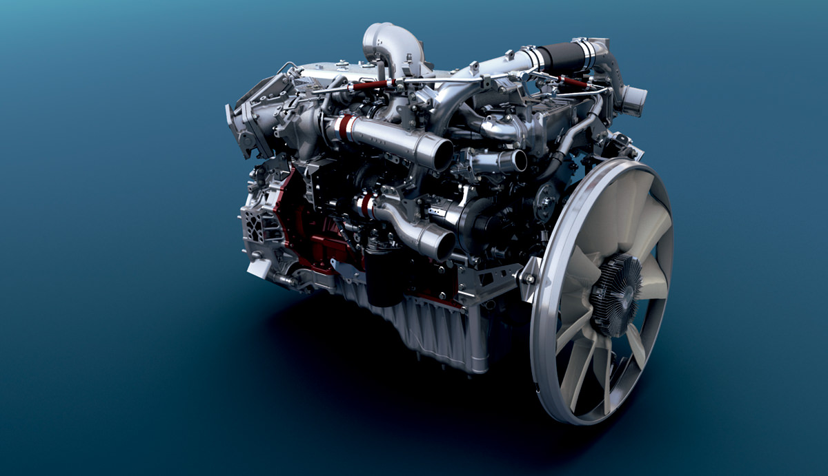 新型 日野 プロフィア 新9ℓエンジン